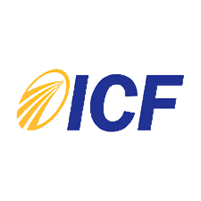 Logo for the International Coaching Federation (ICF).