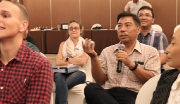 Image of students in an NLP Top Coach course.